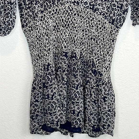 New Ulla Johnson Samir’s Blue Silk Mini Dress Size 8 - Picture 5 of 16